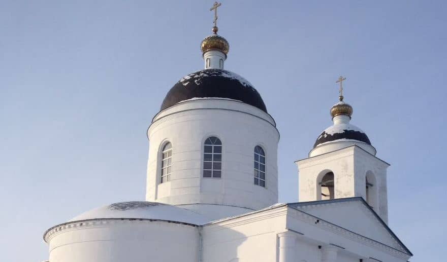 Церковь Троицы Живоначальной в Шахово